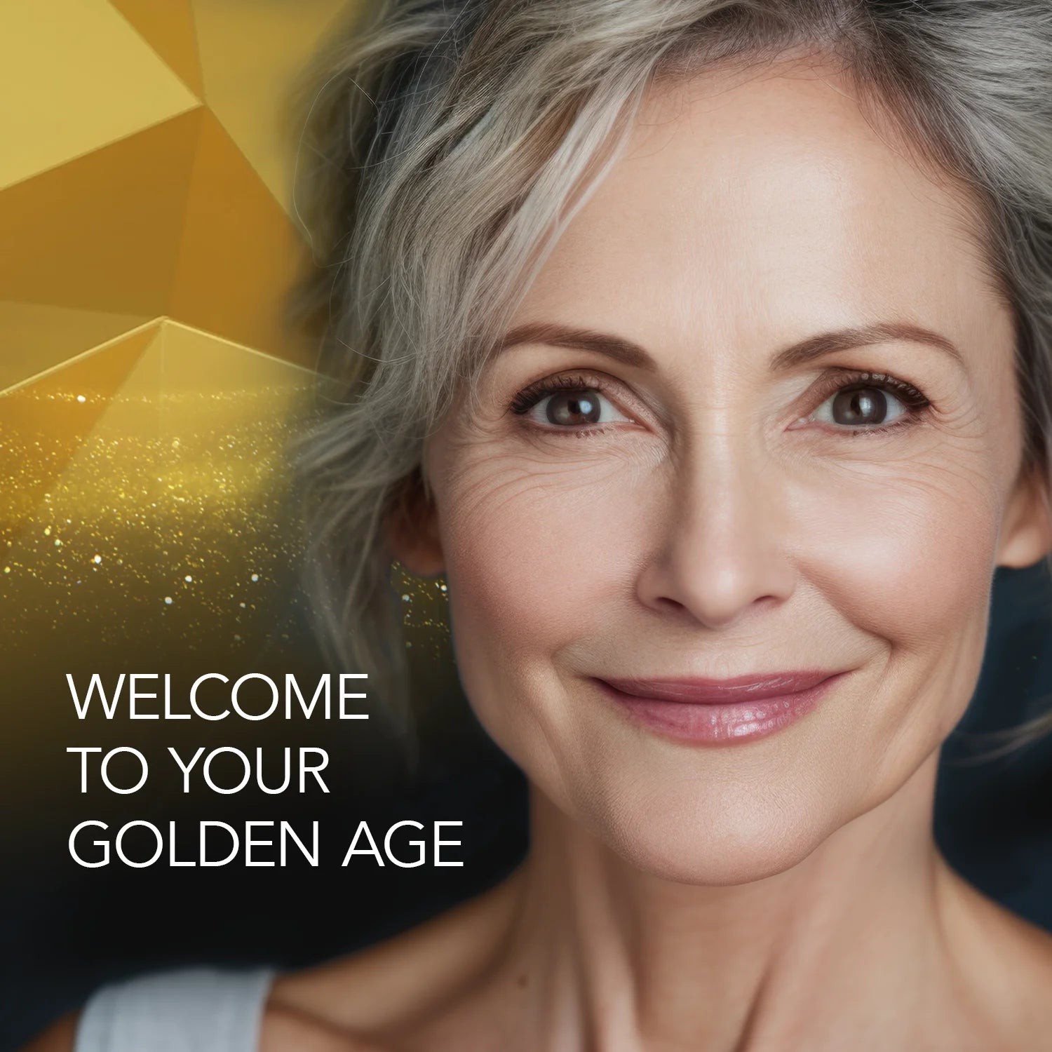 Gold Lift Dual Contour Cream, Eye and Lip Wrinkle Cream for Normal Skin 0.5 Fl Oz