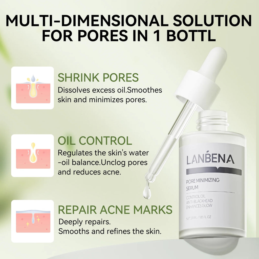 3-In-1 Blackhead Removal Set - Bamboo Charcoal Pore Strips (30G), Pore Minimizing Serum (30Ml) & Removal Paper - Mask for Face, Minimizes Pores & Leaves Skin Fresh & Clean, Blackhead Remover