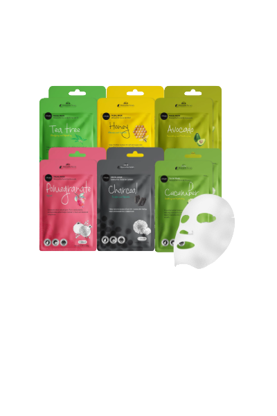 Essence Facial Sheet Masks – Korean Skincare, 12 Pack