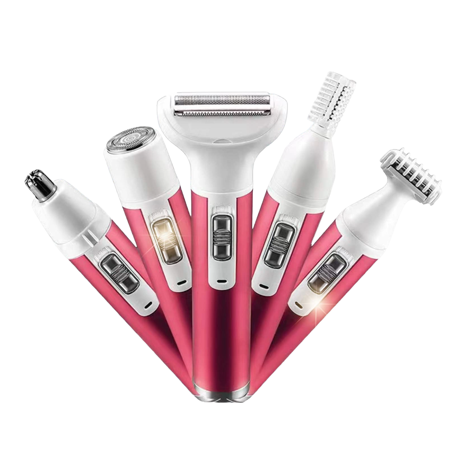 5-in-1 Electric Razor & Trimmer – Women’s Grooming Kit