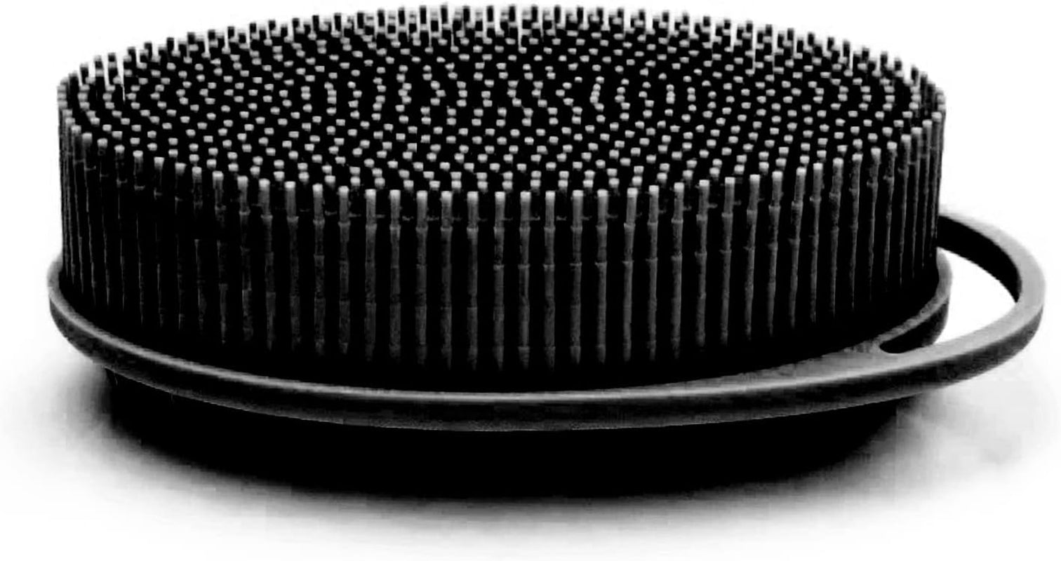 Silicone Body Brush, Exfoliating Body Scrubber, Silicone Body Scrubber Loofah, Silicone Bath Brush, Soft Exfoliating Body Bath Shower Scrubber Brush for Kids and Adults All Kinds of Skin -3 Pack